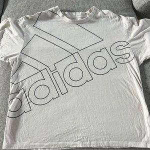 Adidas Original Cream Tshirt size L